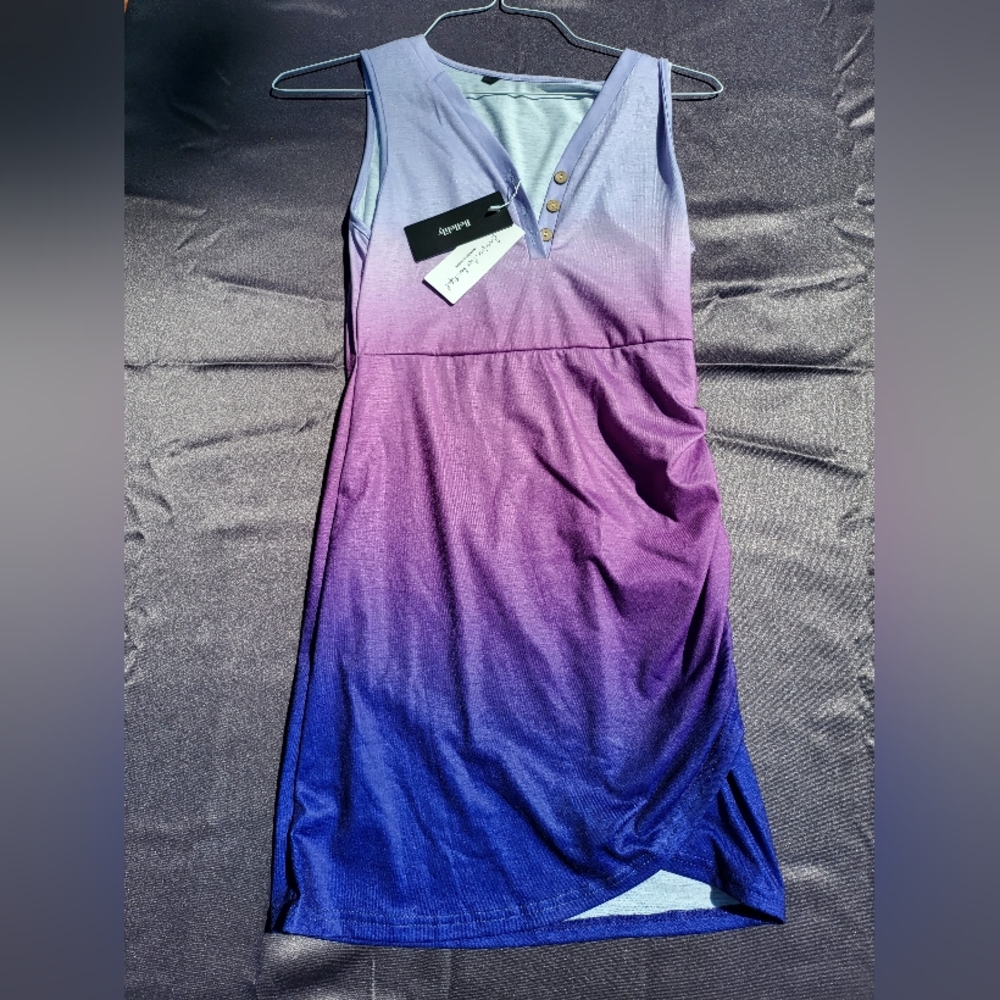 Bellelily new pretty purple dress